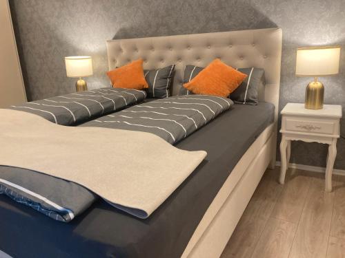 Postel nebo postele na pokoji v ubytování City Apartment