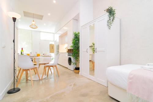 Moderno refugio en Madrid