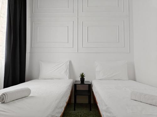 Postel nebo postele na pokoji v ubytování Cosy room 7