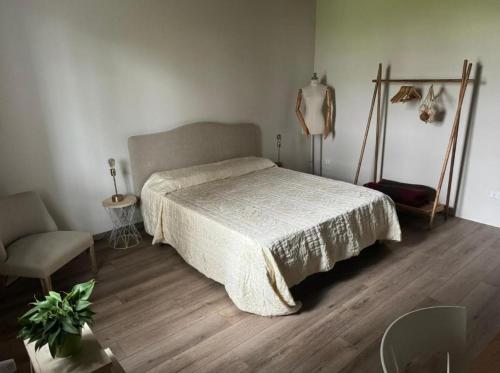 Ένα ή περισσότερα κρεβάτια σε δωμάτιο στο Outlander Cottage - Family B&B