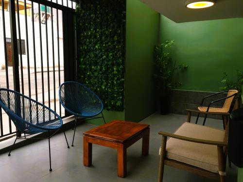 Posezení v ubytování Hotel Khantati