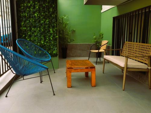 Posezení v ubytování Hotel Khantati