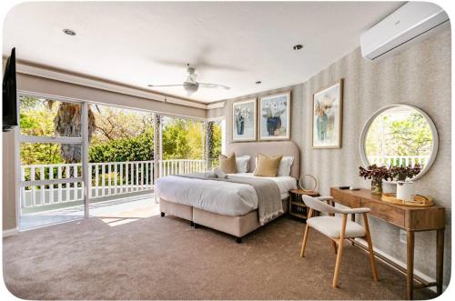 Ένα ή περισσότερα κρεβάτια σε δωμάτιο στο Wellness Guesthouse