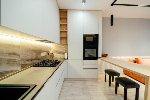 Cuina o zona de cuina de Luxury Oasis Flat