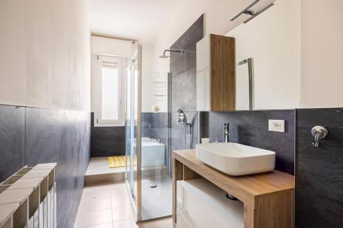 Ένα μπάνιο στο Appartamento tra Museo Ferrari, stazione e centro