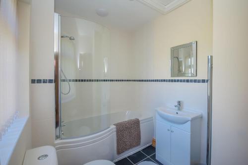 Et badeværelse på Bryncaled