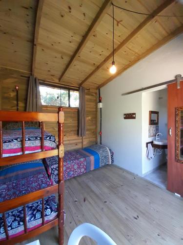 Posezení v ubytování Bangalô Praia da Ferrugem