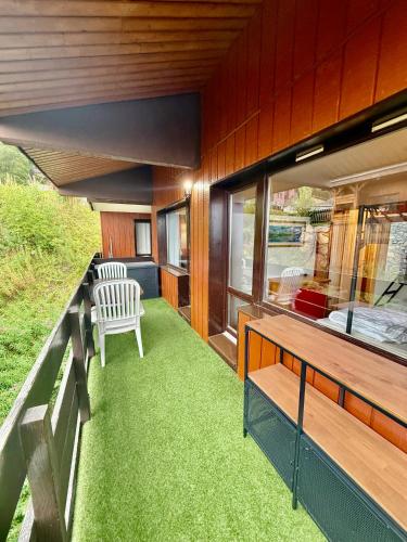 Charming 1 bedroom with spa - La Plagne 1800