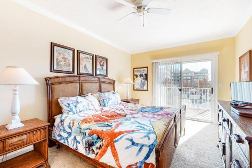 Postel nebo postele na pokoji v ubytování Lorelei II 101