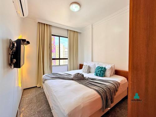 Ένα ή περισσότερα κρεβάτια σε δωμάτιο στο Saint Martin by Holiday Stays