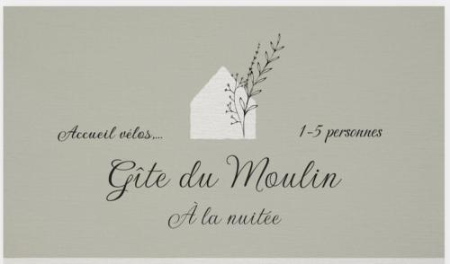 CommerにあるGîte du Moulinのギフトダイマウンテンノーミトンと書かれた看板