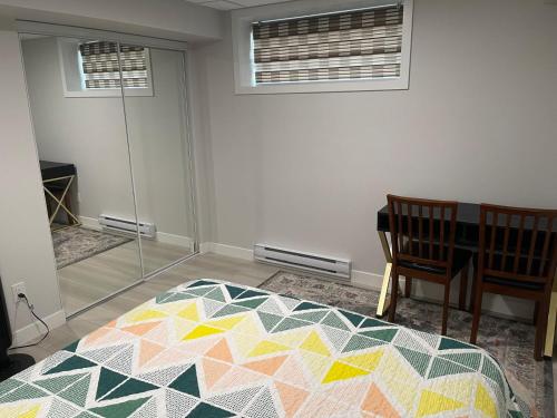 Ein Bett oder Betten in einem Zimmer der Unterkunft Dunique unique home