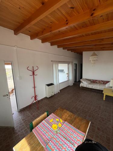 Postel nebo postele na pokoji v ubytování La Casita, casa de campo