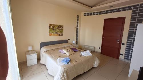 Una cama o camas en una habitación de A casa di Geri