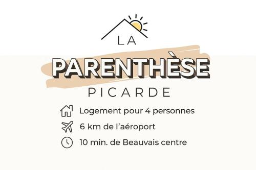 Certificato, attestato, insegna o altro documento esposto da La Parenthèse Picarde Maison de ville 2 chambres