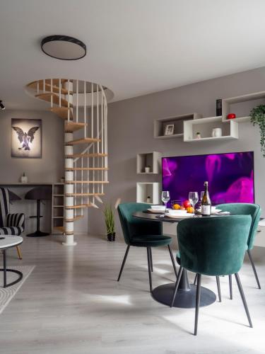 Gambar di galeri bagi Modern Vitosha View Apartment with Free Parking di Bŭnzareto