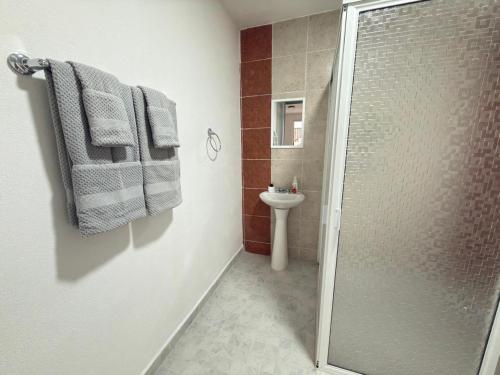 Koupelna v ubytování Casa Las Maravillas