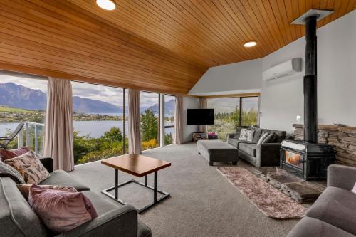 Naturlandskabet i nærheden af feriehuset