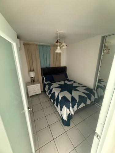 Ένα ή περισσότερα κρεβάτια σε δωμάτιο στο Luz del mar