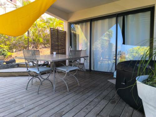 Un balcón o terraza en Le Bleu Horizon - T2 - Jacuzzi - Vue mer