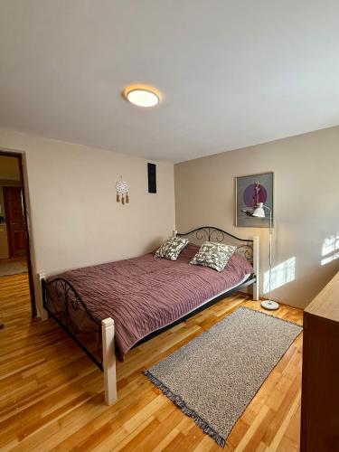 Llit o llits en una habitació de Little house