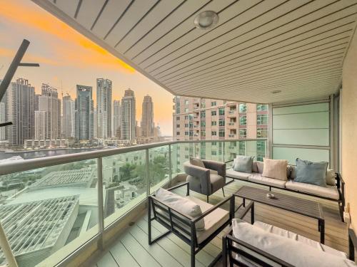 FIRST CLASS 2BR Marina Luxe Views