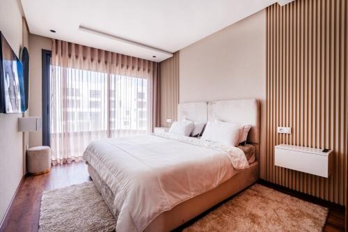 Postel nebo postele na pokoji v ubytování Apartment - Luxury, Style & Wellness