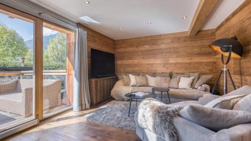 Zona d'estar a Chalet Deutz