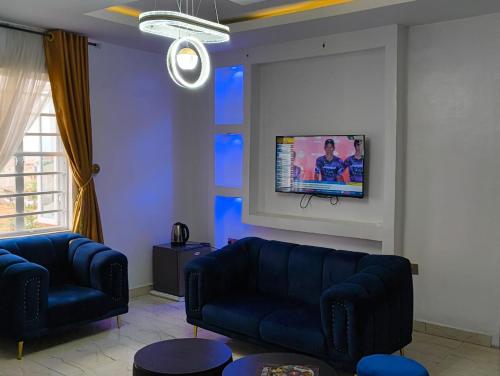 Ivy Hotel Epe TV 또는 엔터테인먼트 센터