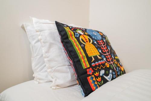 Ένα ή περισσότερα κρεβάτια σε δωμάτιο στο Haga Studio, Super Location with Full Comfort