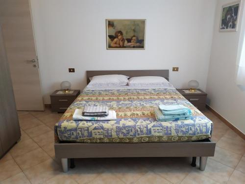 Postel nebo postele na pokoji v ubytování Da Matte e Ale