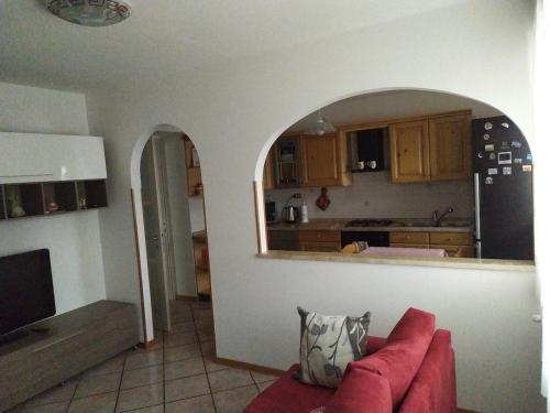 Kuchyň nebo kuchyňský kout v ubytování Da Matte e Ale