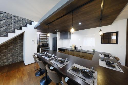 Køkken eller tekøkken på 北の杜ピリカ輪厚