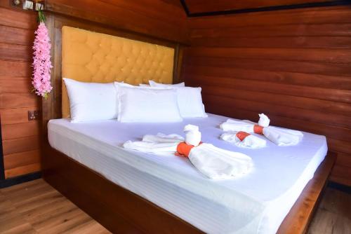 Postel nebo postele na pokoji v ubytování Villa I Did