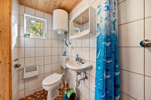 Ένα μπάνιο στο Bungalow 11 - Kimbucht