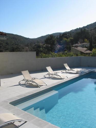 Πισίνα στο ή κοντά στο Le Relais Des Chartreuses