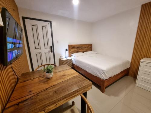 Llit o llits en una habitació de Flat 35, Unit 1B