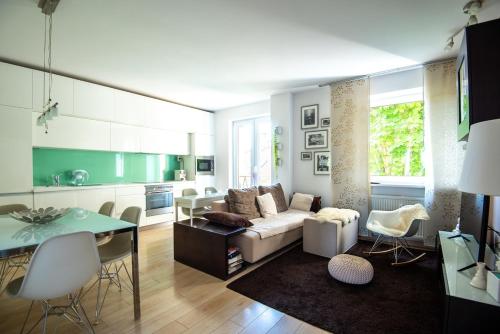 Charming 2-BR apartment at Nivy Bratislava