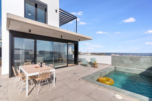 Villa Aurea, Piscina privada, Solárium, Vistas