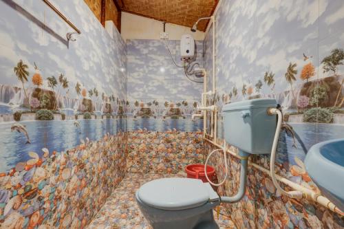Koupelna v ubytování Morjimbay Resort, Morjim
