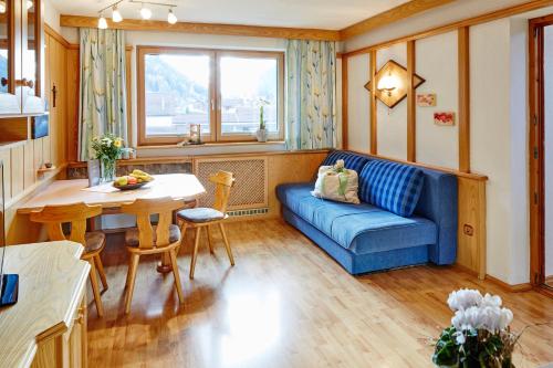 Coin salon dans l'établissement DAS EDELWEISS - Apartment Kuprian