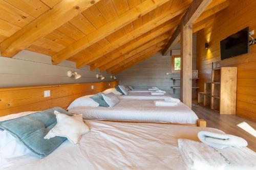 Chalet des Cîmes, chaleureux avec jacuzzi et sauna