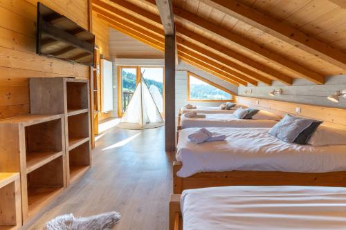 Chalet des Cîmes, chaleureux avec jacuzzi et sauna