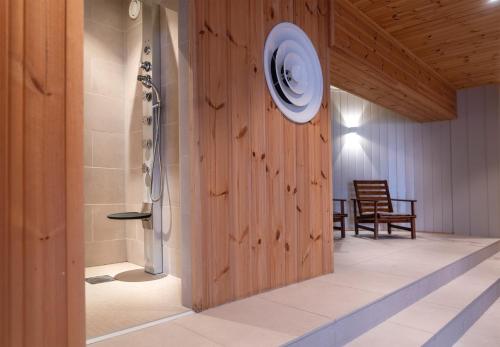 Koupelna v ubytování Spåtind Fjellhotell
