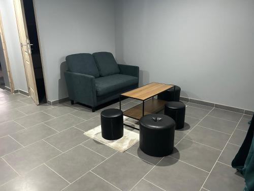 Posezení v ubytování Studio erny