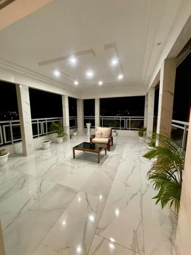 Posezení v ubytování Appartement spacieux tout confort