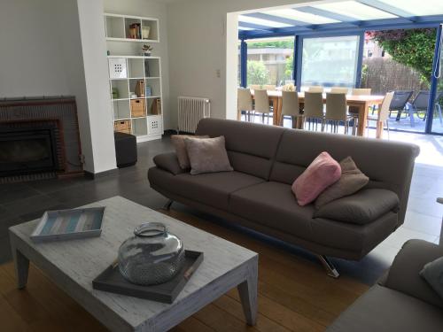 Zona d'estar a Cottage Fleuri
