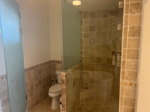 Koupelna v ubytování Las Mañanitas LM E3301