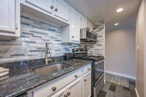 a kitchen with a sink and a stove at 508G Two Bedroom One Bath in Thayerville