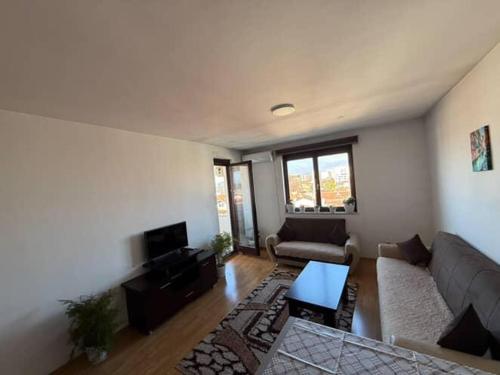 TV a/nebo společenská místnost v ubytování Apartman ne Shadervan